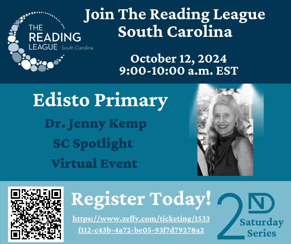 October 2024 Second Saturday: Dr. Jenny Kemp, Edisto Primary